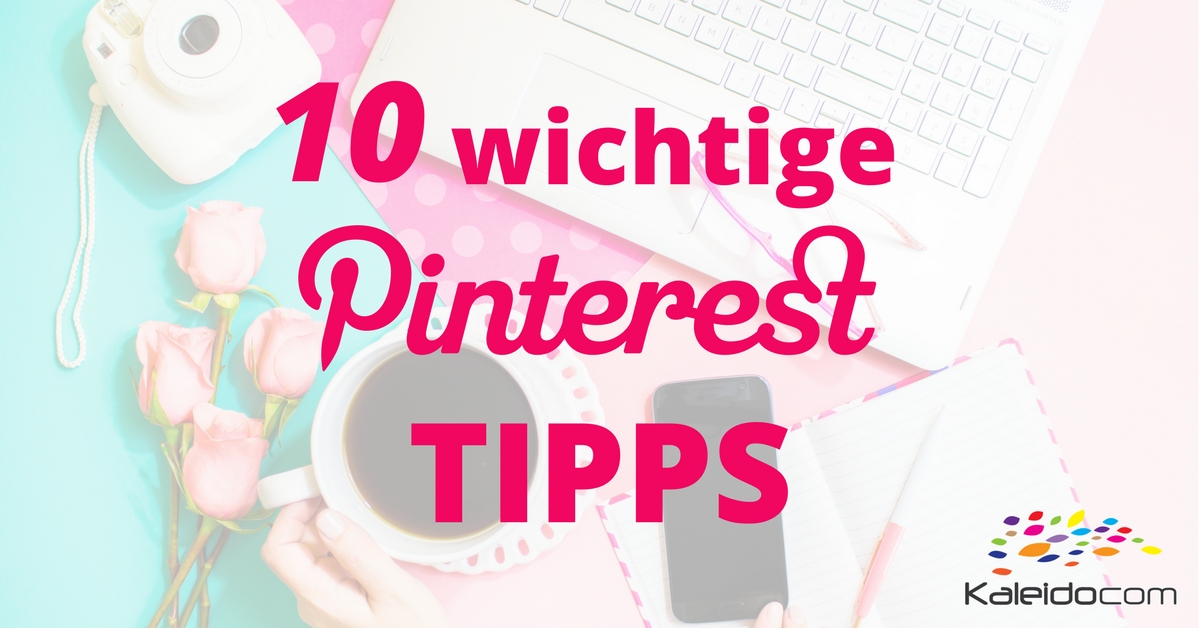 Pinterest Tipps für Kleinunternehmen