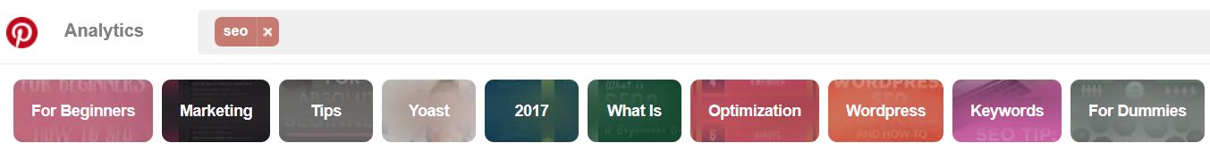 SEO für Pinterest