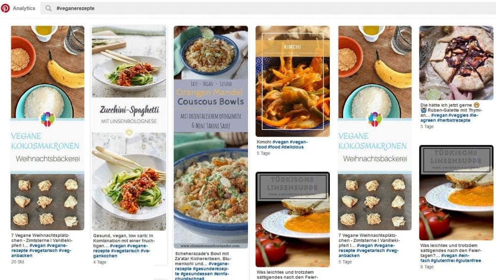 Suchergebnis auf Pinterest mit #veganerezepte
