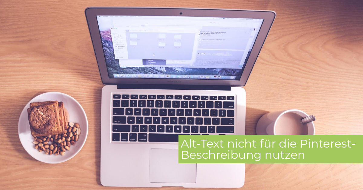 Pinterest-Beschreibung - Alt-Text