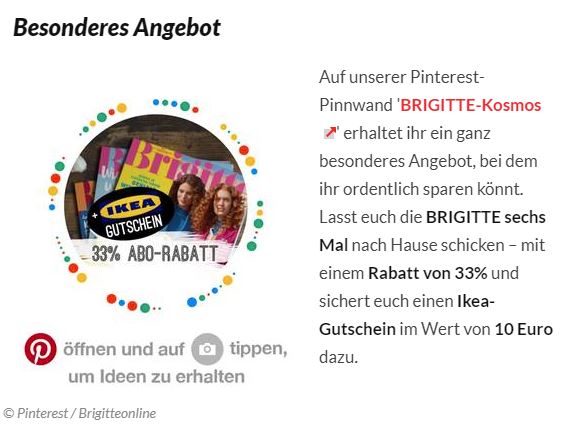 Brigitte.de Pincode