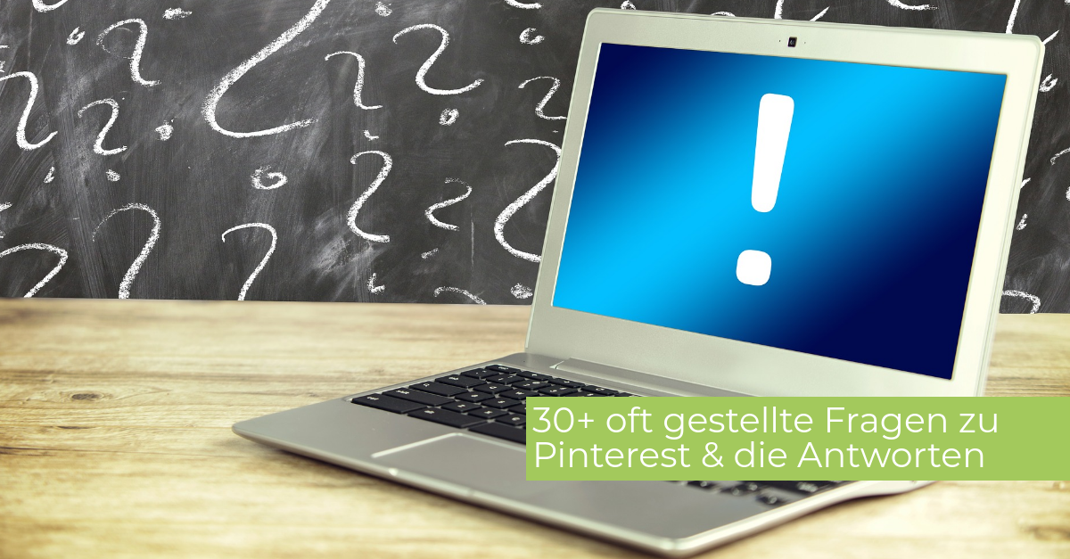 Laptop mit Rufzeichen
