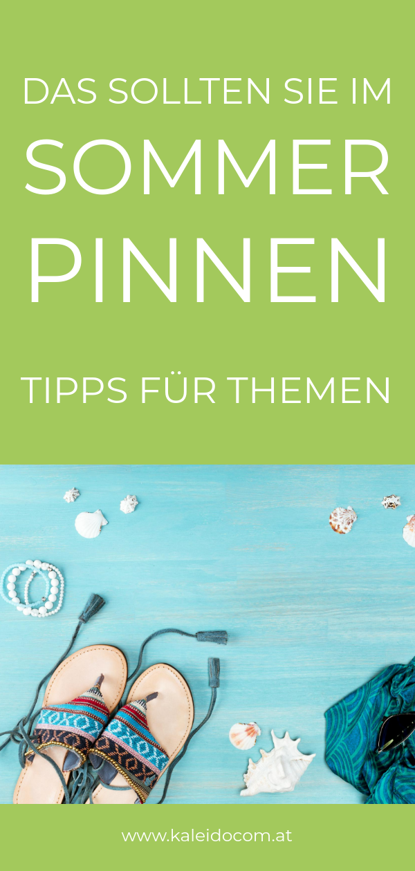 Pin Sommer Bild mit Flipflops